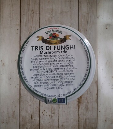Tris di funghi